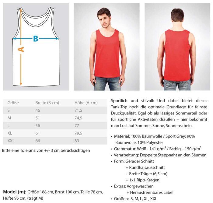 Darf ich Ihnen das Tschüss anbieten?  - Herren Tanktop – Bild 6