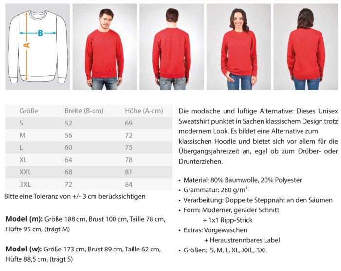 Ich bin nicht tollpatischig - Sweatshirt – Bild 11