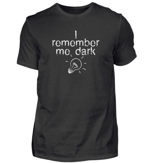 I remember me dark - Herren Shirt-16