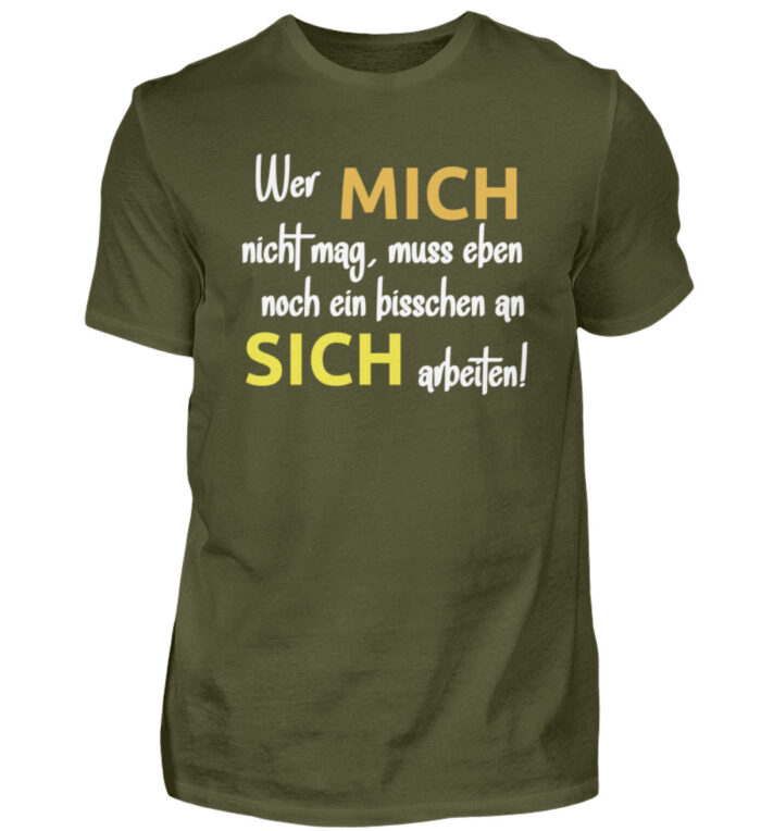 Wer mich nicht mag - Herren Shirt-1109